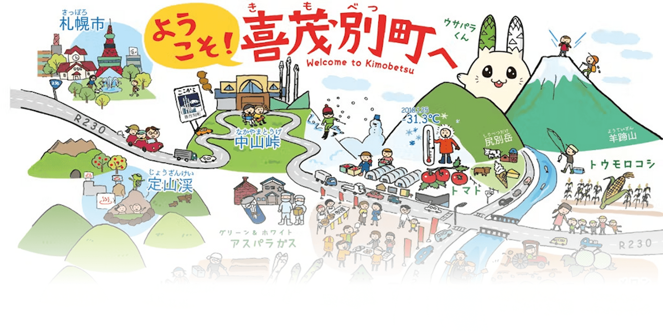 ようこそ！喜茂別町へ